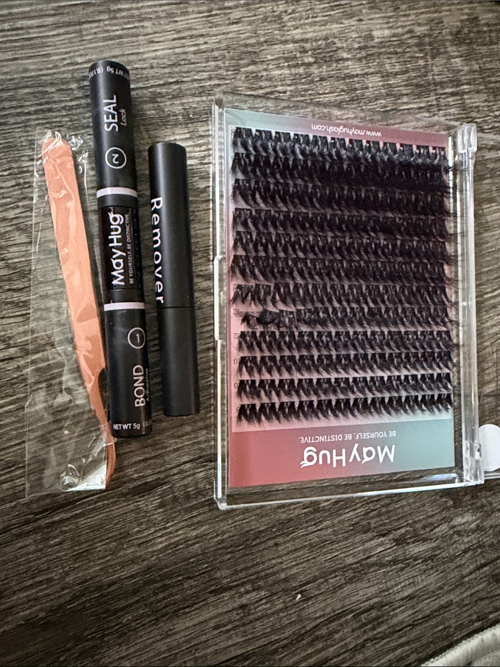 Amazon MayHug False Lash Tray Set - Black
